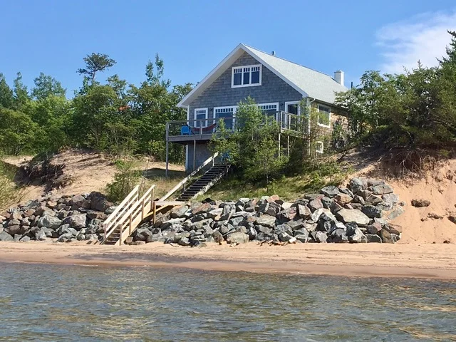 Cedar Cottage view from the lake