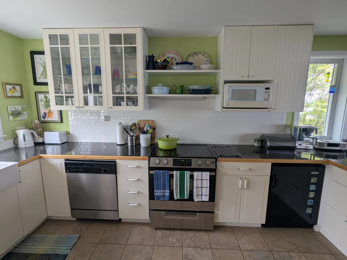kitchen at Cedar Cottage